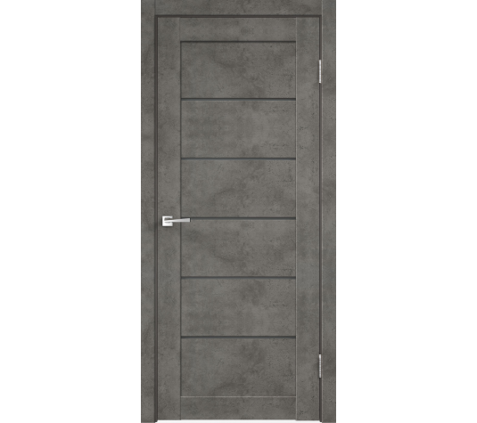 Двери loft 1 (Бетон тёмно-серый)